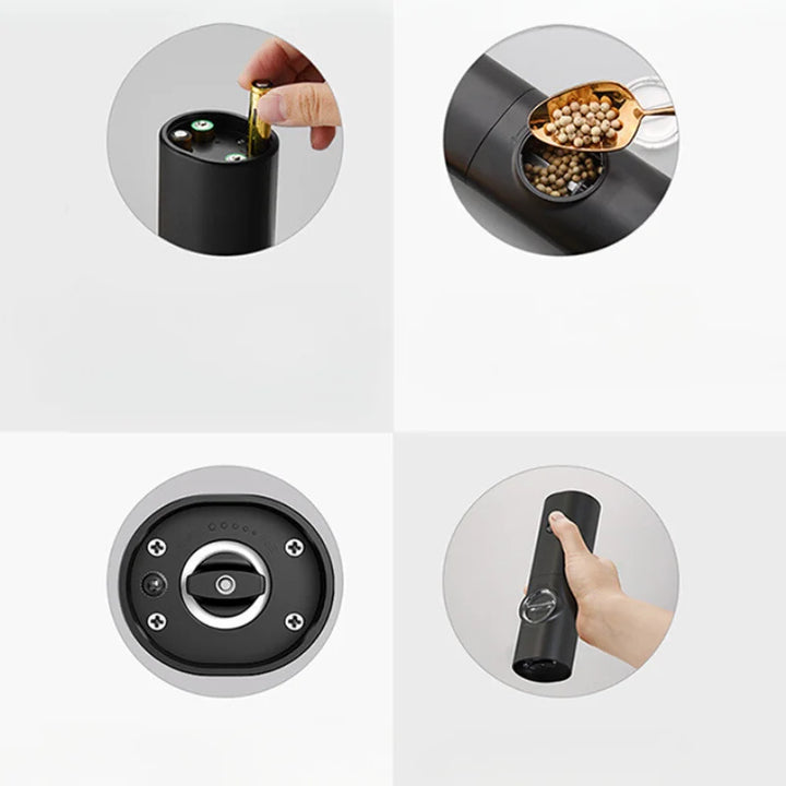 Automatic Electric Salt and Pepper Grinder