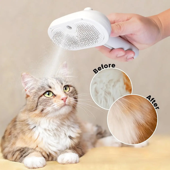 Upgraded Pet Spray Grooming Comb