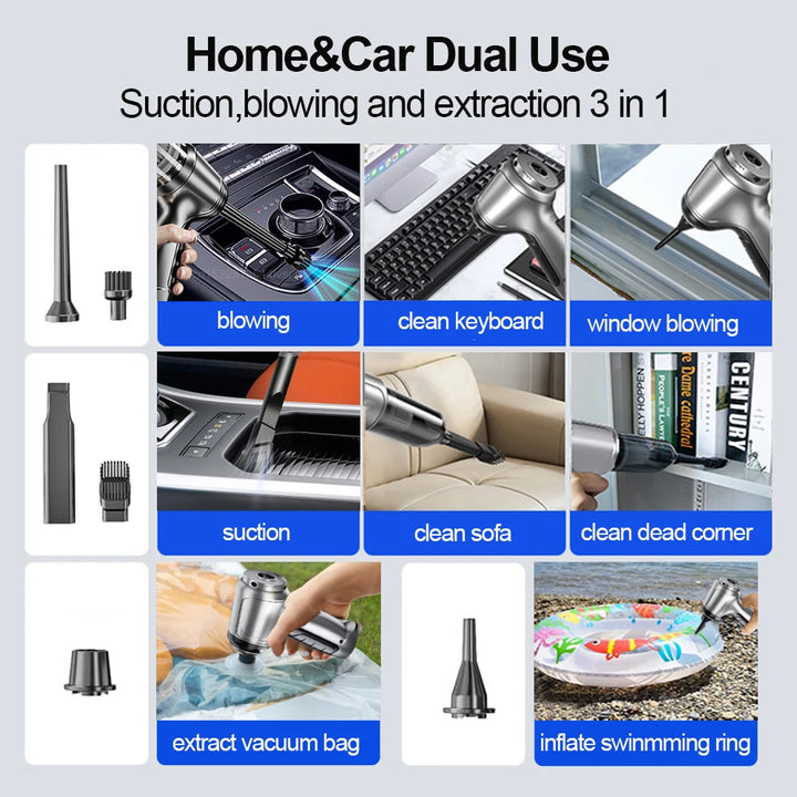 Cordless Car Vacuum Cleaner