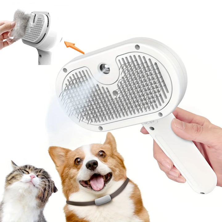 Upgraded Pet Spray Grooming Comb