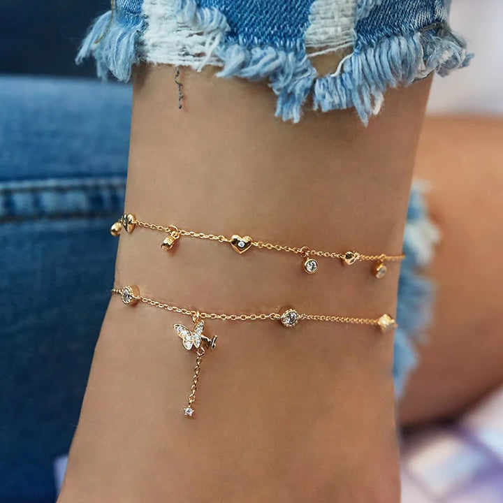 FNIO Bohemia Anklets - Summer Accessories for Women